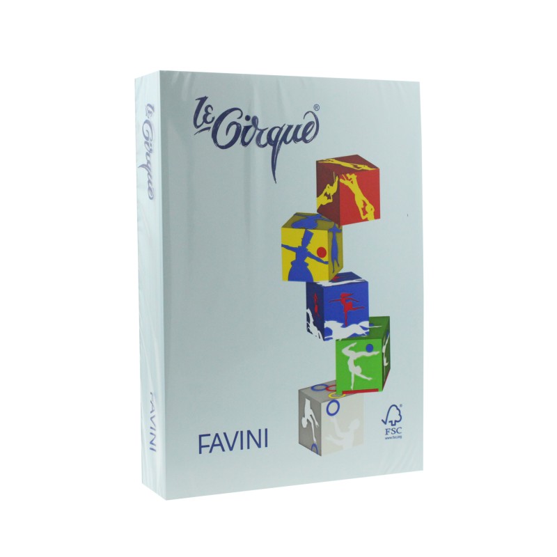 Carton color 160g/mp a4 albastru pal Favini-101 Favini